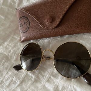 Ray Ban Round Frame Sunglasses